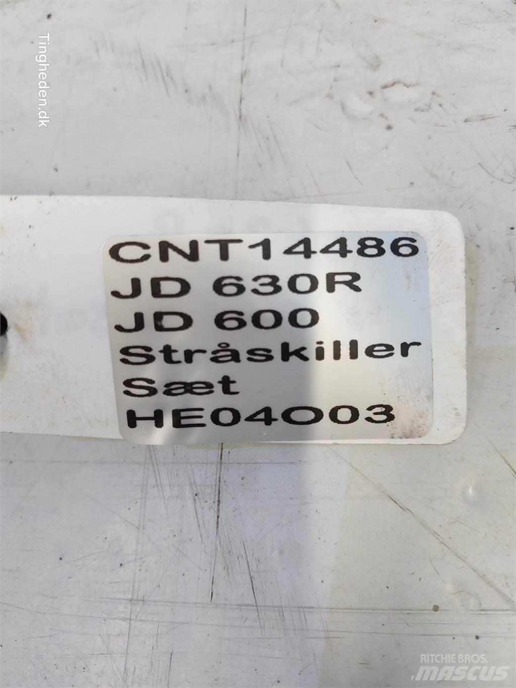 John Deere 630R Ražas novākšanas kombainu papildaprīkojums