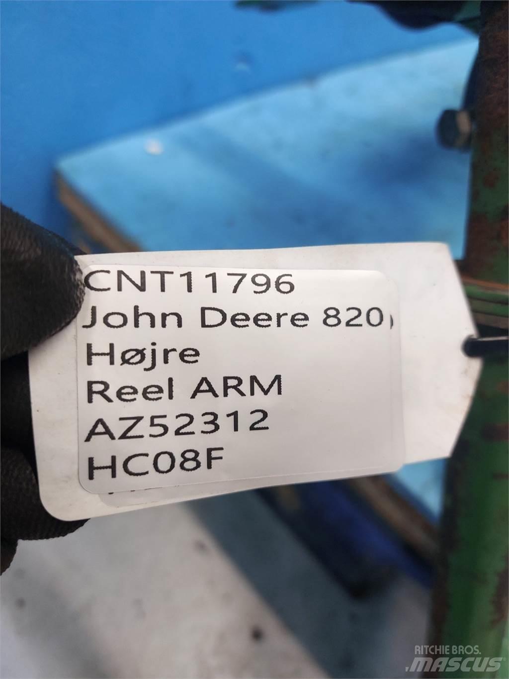 John Deere 820 Ražas novākšanas kombainu papildaprīkojums