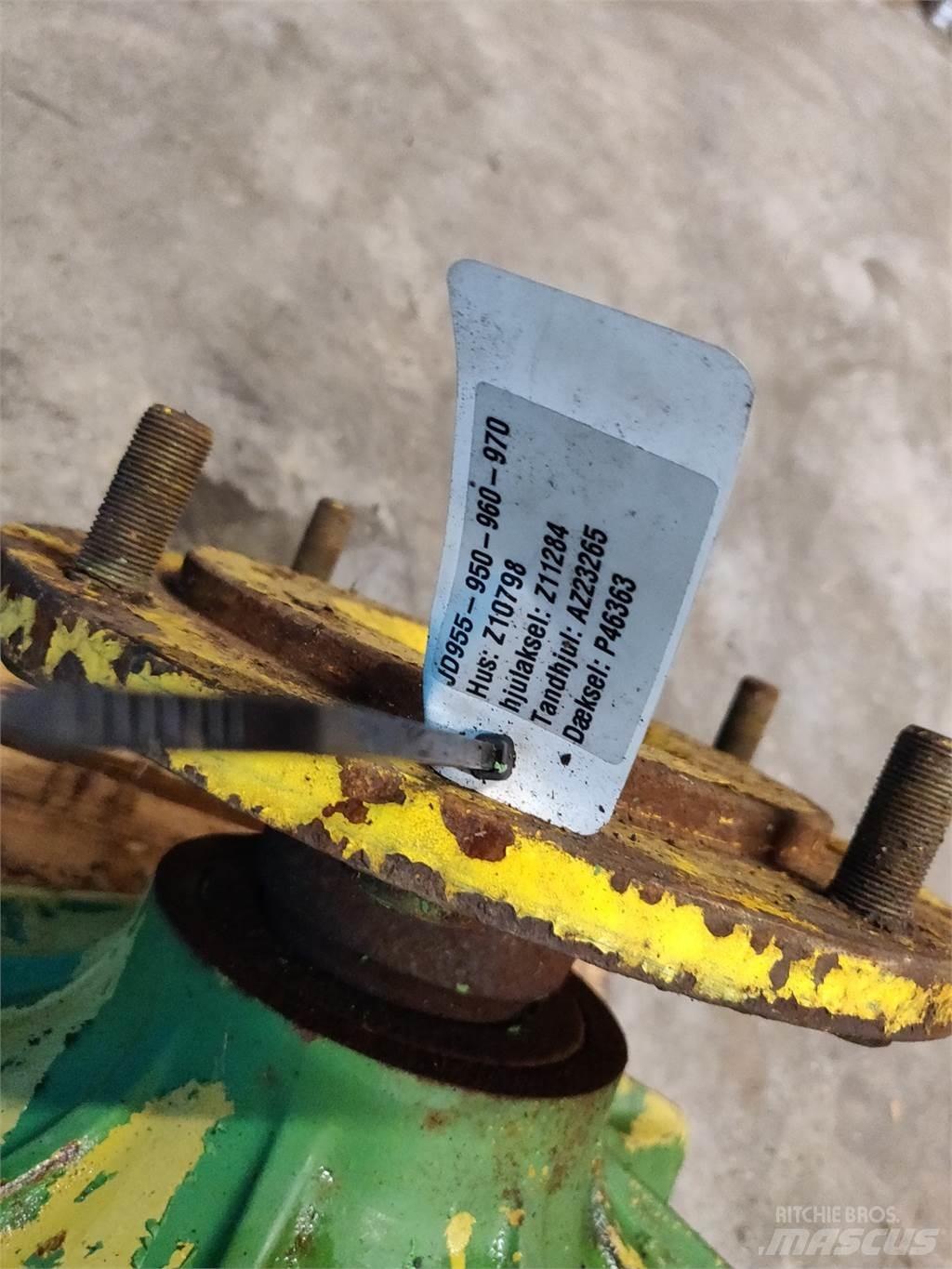 John Deere 950 Ražas novākšanas kombainu papildaprīkojums