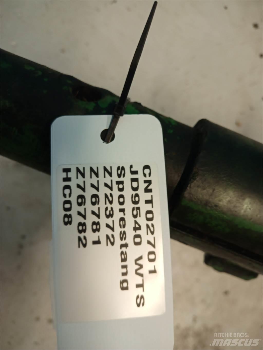 John Deere 9540 Ražas novākšanas kombainu papildaprīkojums