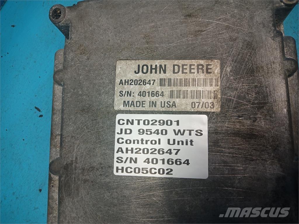 John Deere 9540 Elektronika
