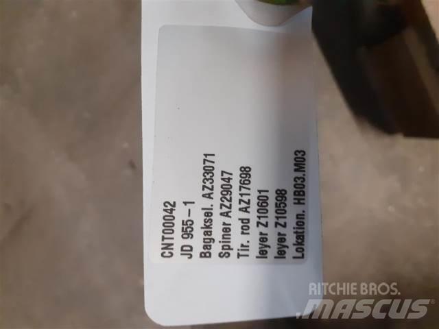 John Deere 955 Ražas novākšanas kombainu papildaprīkojums