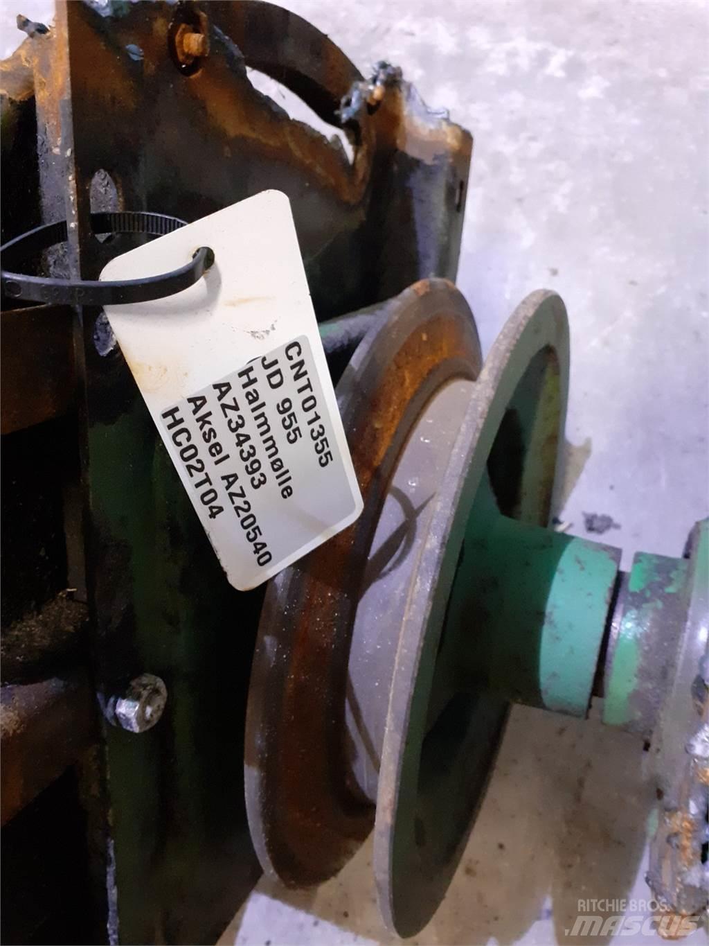 John Deere 955 Ražas novākšanas kombainu papildaprīkojums