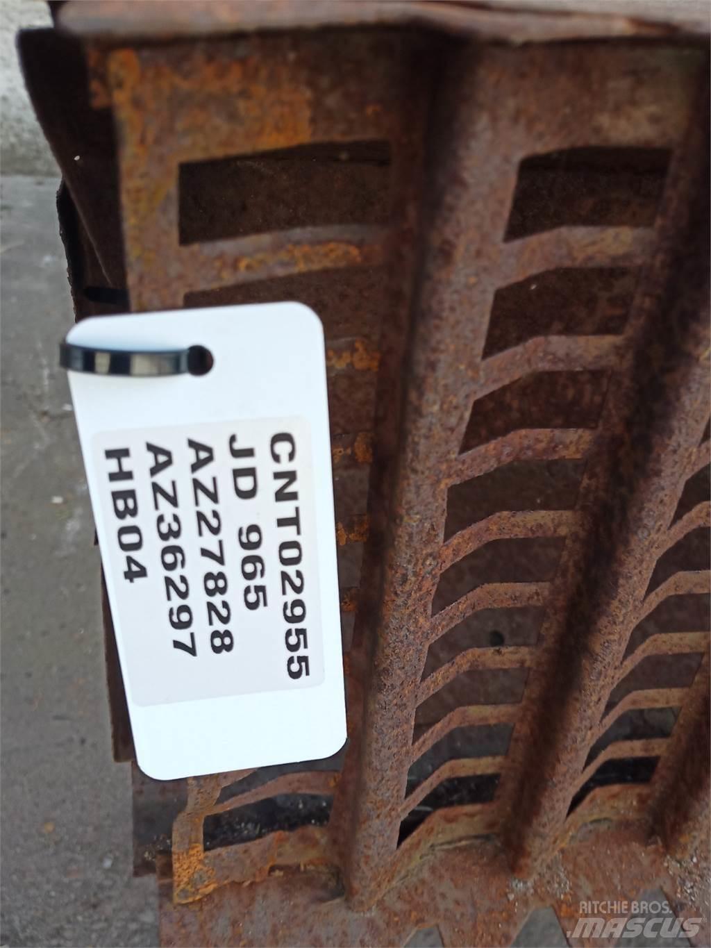 John Deere 965 Ražas novākšanas kombainu papildaprīkojums
