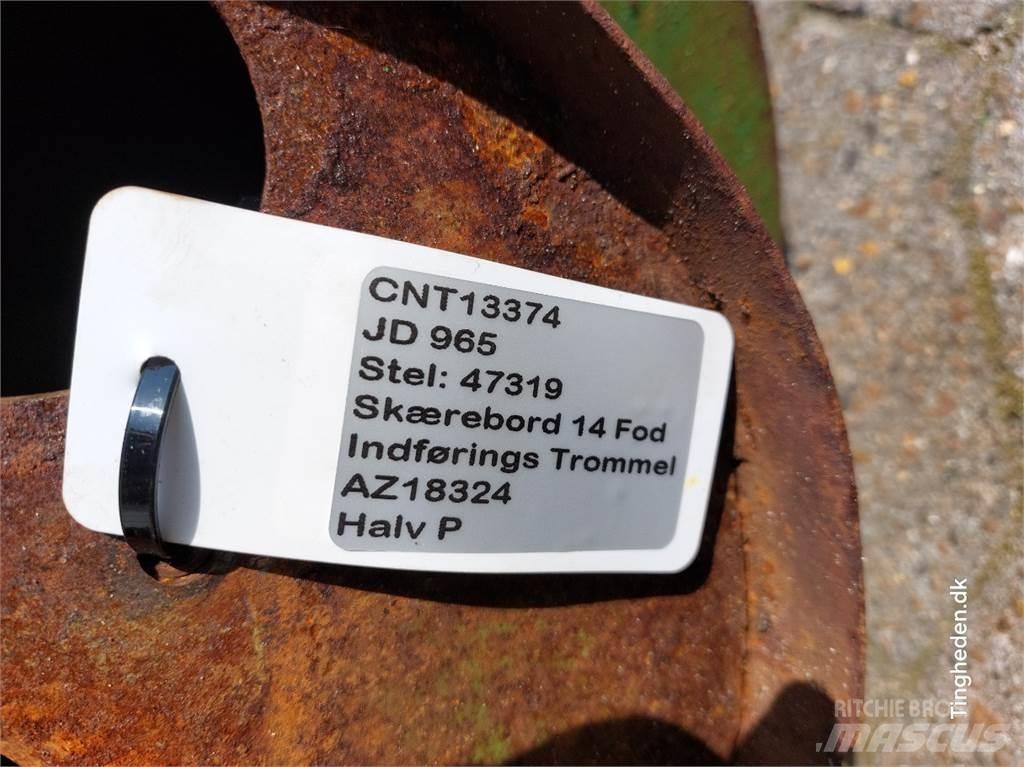John Deere 965 Ražas novākšanas kombainu papildaprīkojums