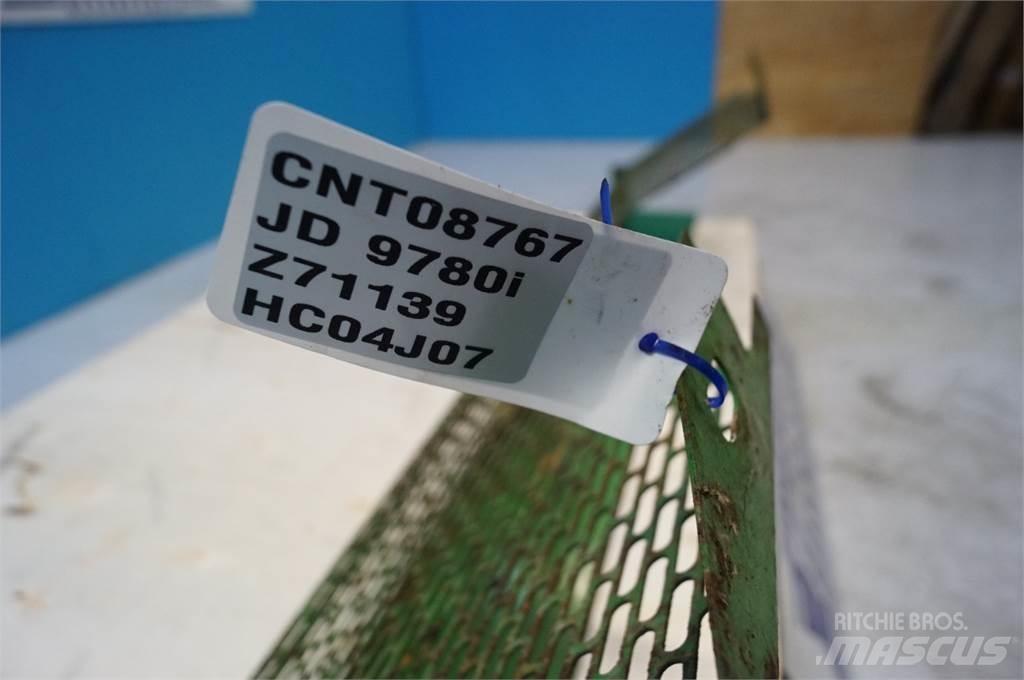 John Deere 9780 Ražas novākšanas kombainu papildaprīkojums