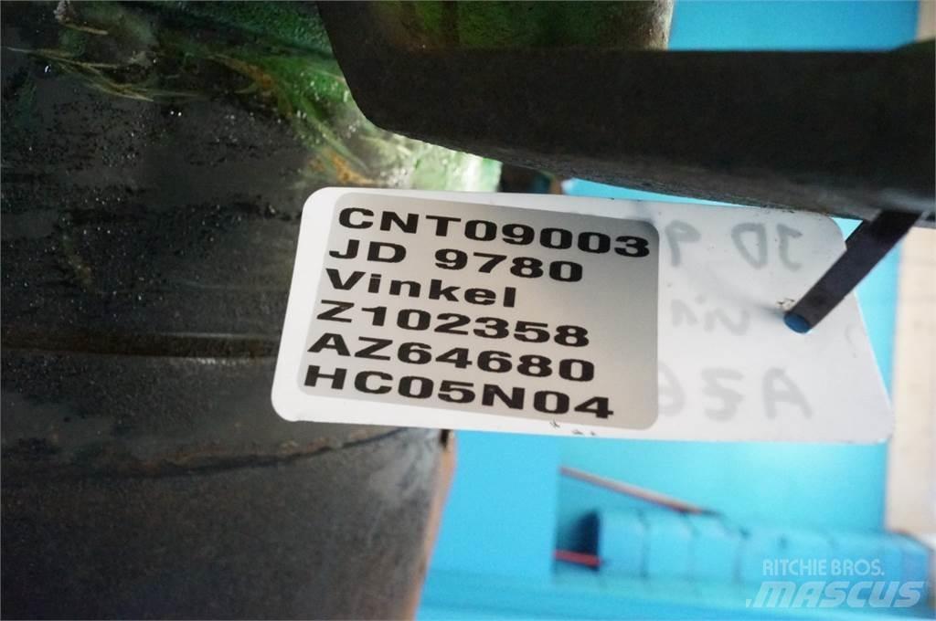 John Deere 9780 Ražas novākšanas kombainu papildaprīkojums