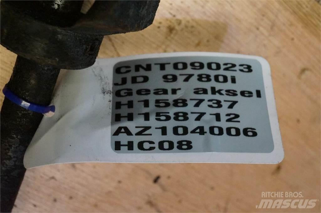 John Deere 9780 Ražas novākšanas kombainu papildaprīkojums