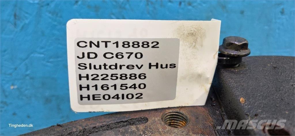 John Deere C670 Ražas novākšanas kombainu papildaprīkojums