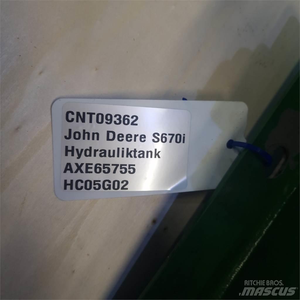 John Deere S670 Hidraulika