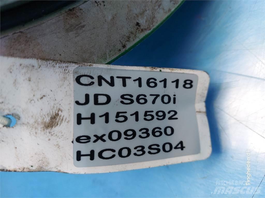 John Deere S670 Transmisija