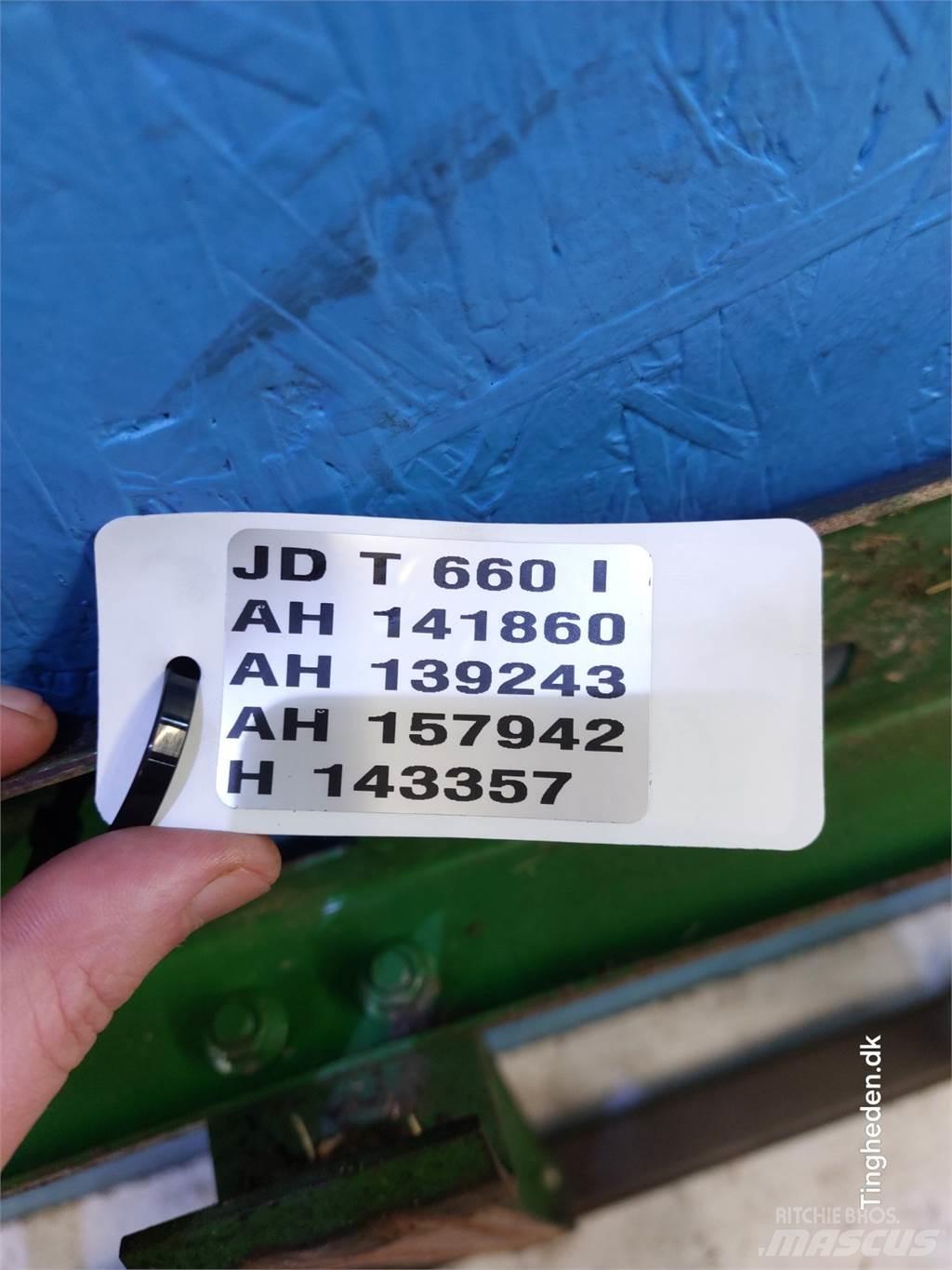 John Deere T660I Ražas novākšanas kombainu papildaprīkojums