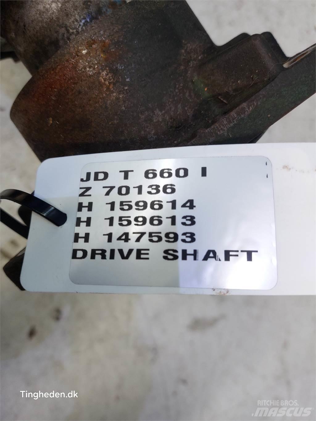 John Deere T660I Ražas novākšanas kombainu papildaprīkojums