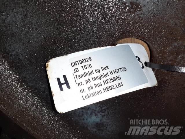 John Deere T670 Ražas novākšanas kombainu papildaprīkojums
