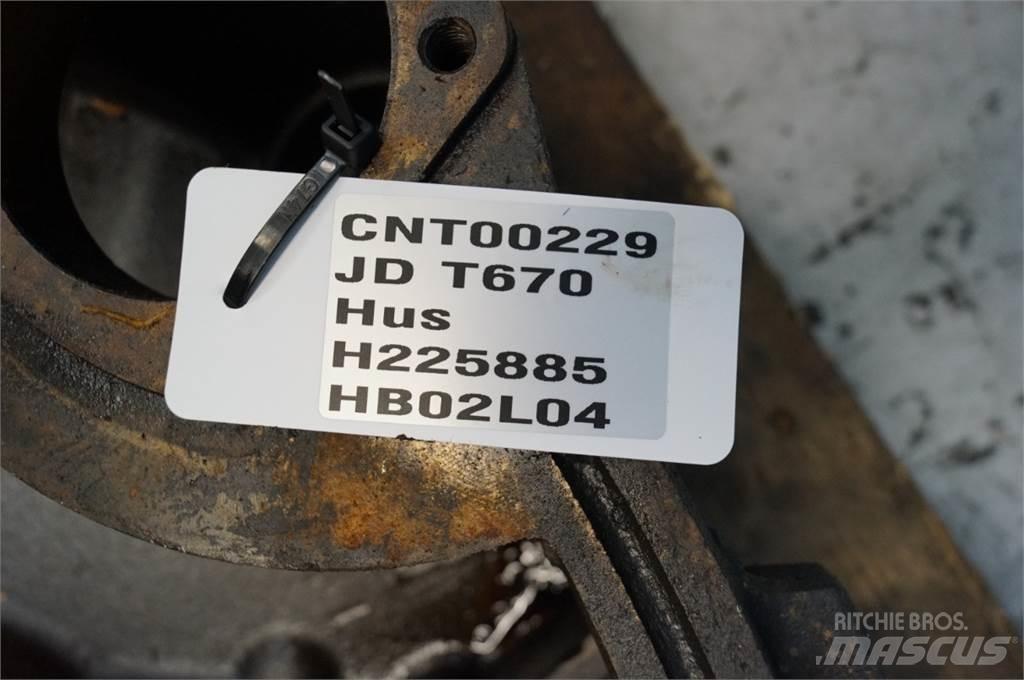 John Deere T670 Ražas novākšanas kombainu papildaprīkojums