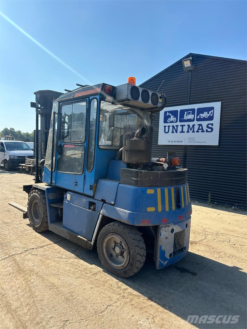 Kalmar DCD55-6 Tehnika ar dīzeļa dzinēju