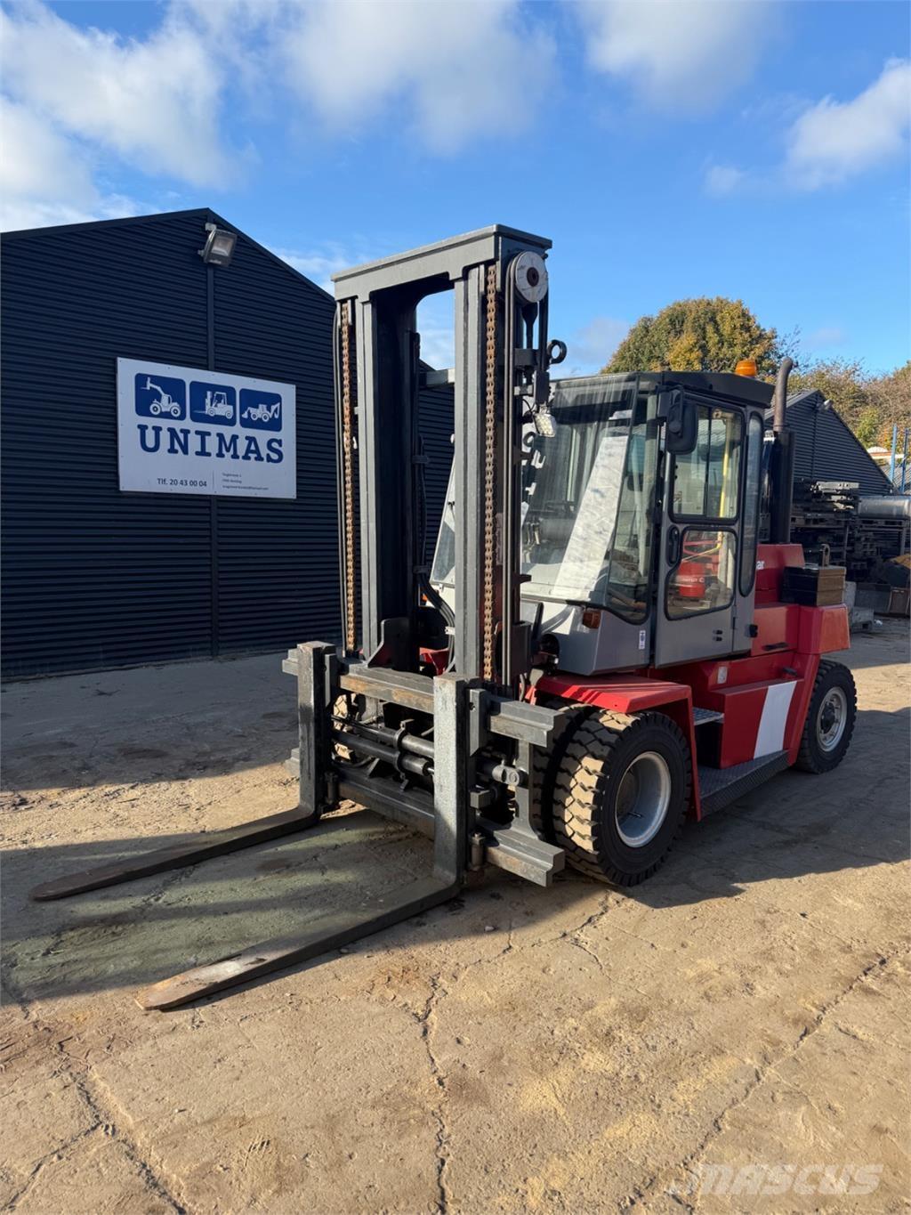 Kalmar DCD80-6 Tehnika ar dīzeļa dzinēju