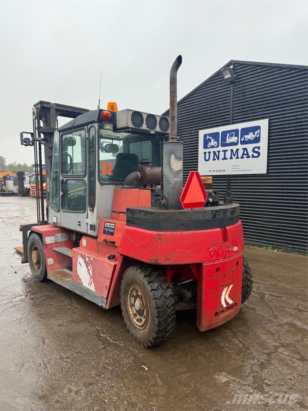 Kalmar DCD80-6 Tehnika ar dīzeļa dzinēju