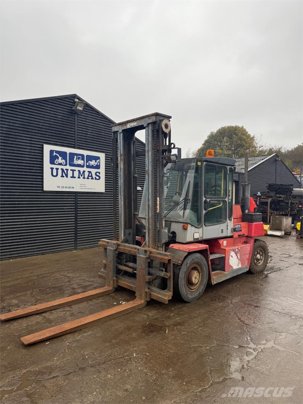 Kalmar DCD80-6 Tehnika ar dīzeļa dzinēju