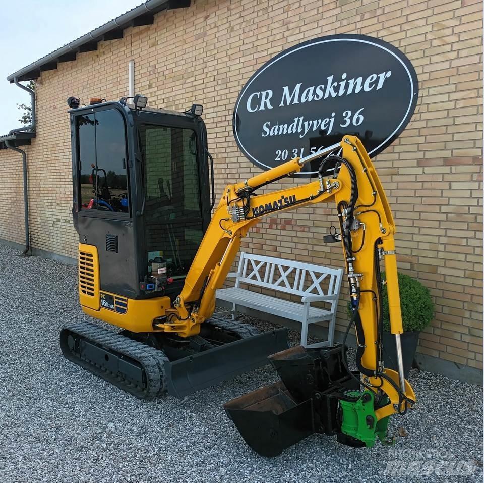 Komatsu pc16r hs Mini ekskavatori < 7 t