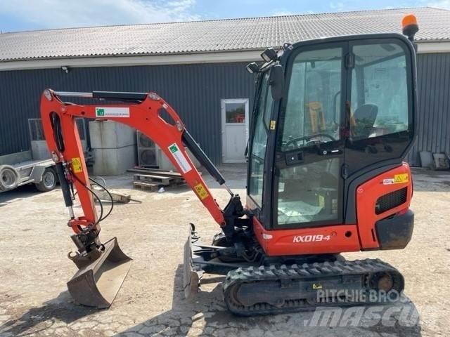 Kubota KX19-4 Mini ekskavatori < 7 t