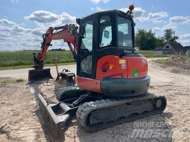 Kubota U55-4 Kāpurķēžu ekskavatori