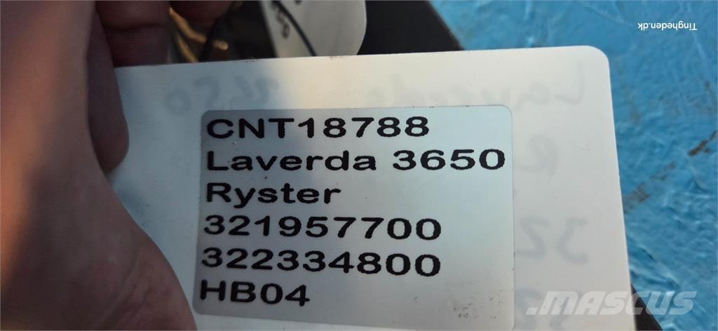 Laverda 3650 Ražas novākšanas kombainu papildaprīkojums