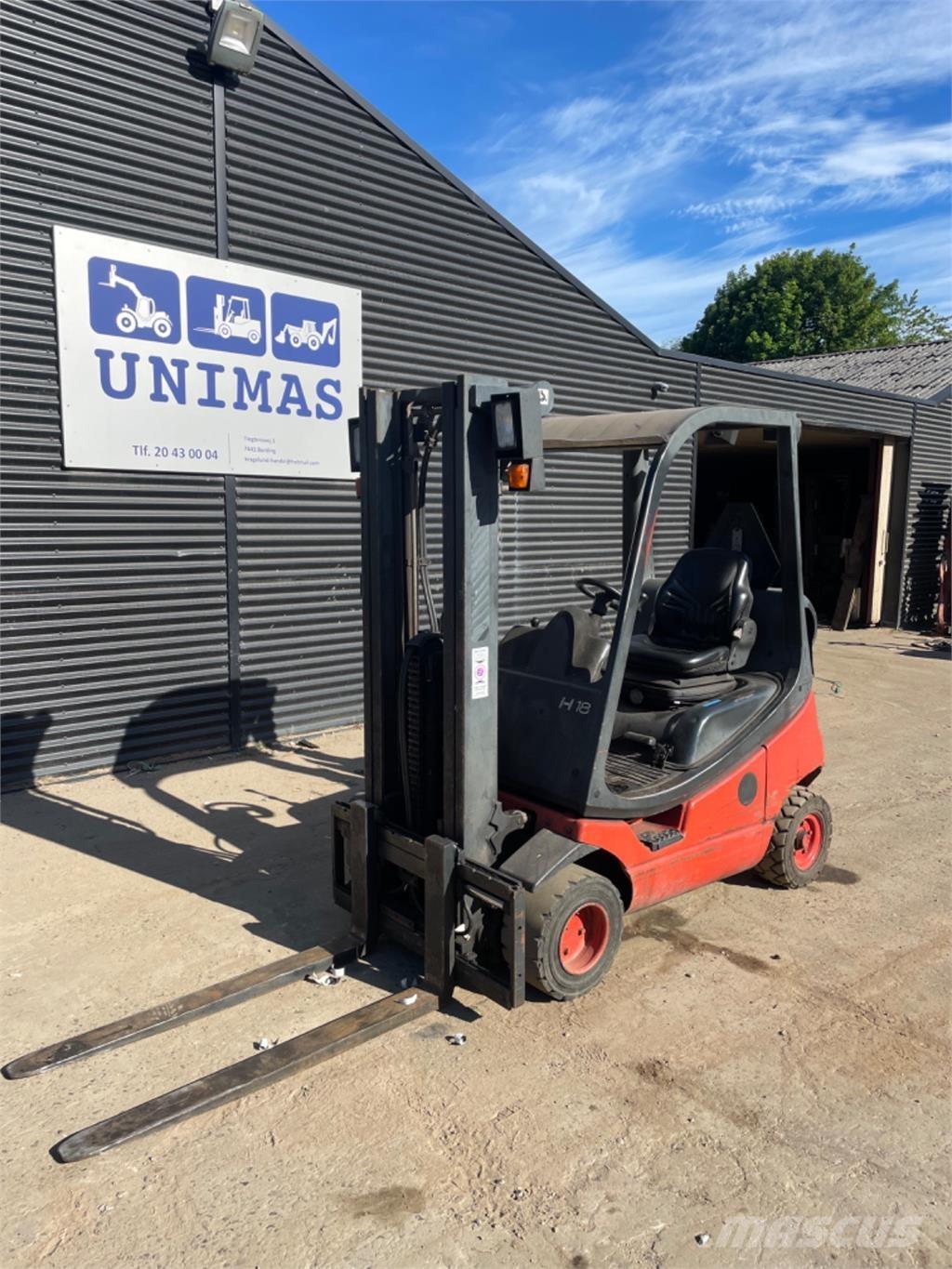 Linde H18T LPG tehnika