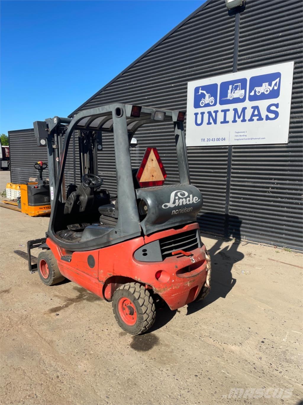 Linde H18T LPG tehnika