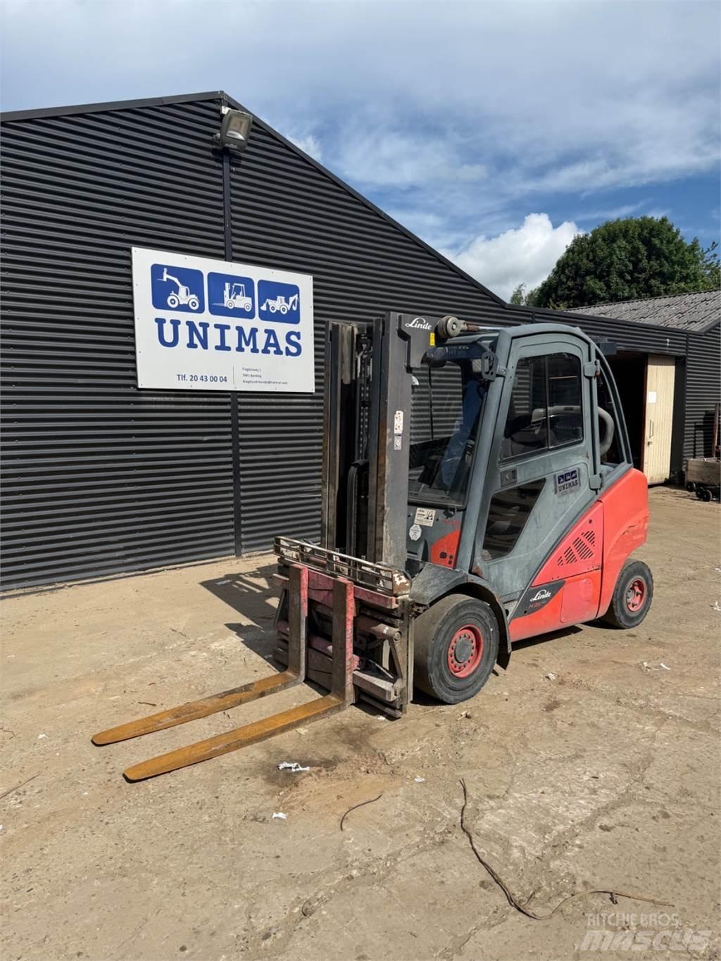Linde H35D Tehnika ar dīzeļa dzinēju