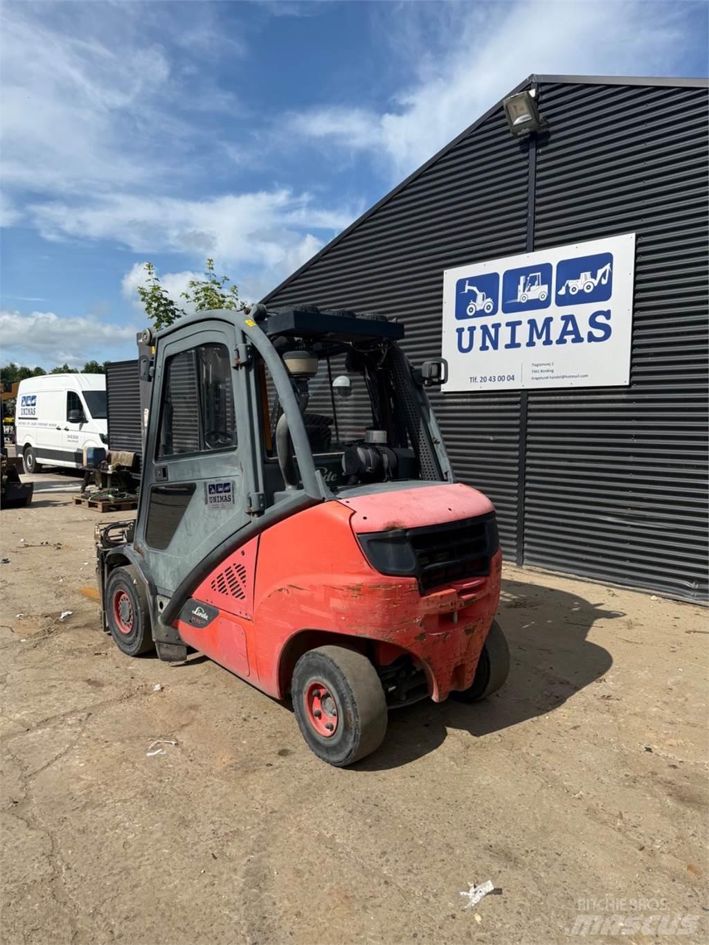 Linde H35D Tehnika ar dīzeļa dzinēju