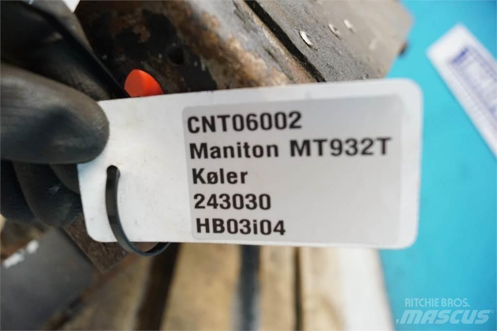 Manitou MT 932T Radiatori