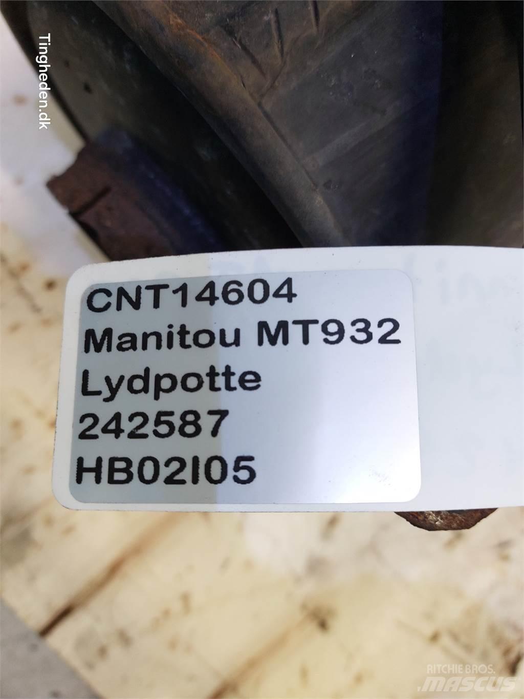 Manitou MT932 Dzinēji