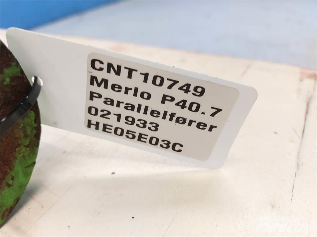 Merlo P40.7 Strēles un kausi