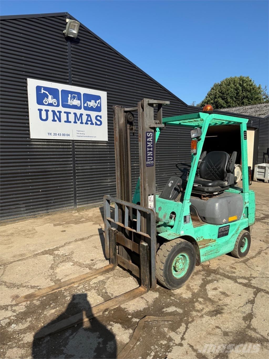 Mitsubishi FG14 LPG tehnika