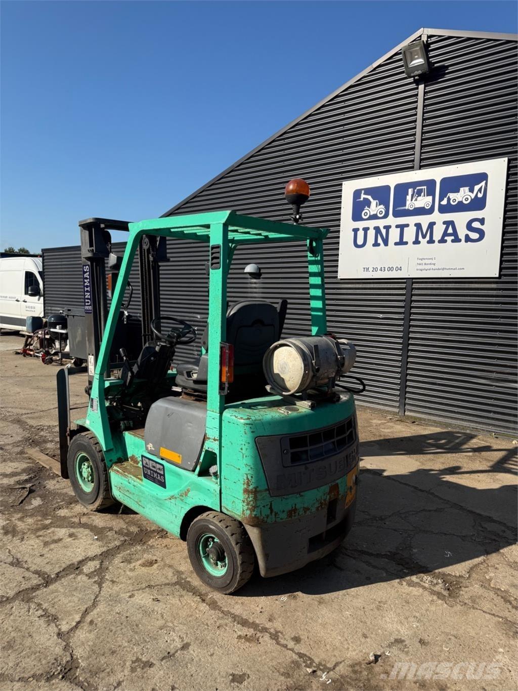Mitsubishi FG14 LPG tehnika