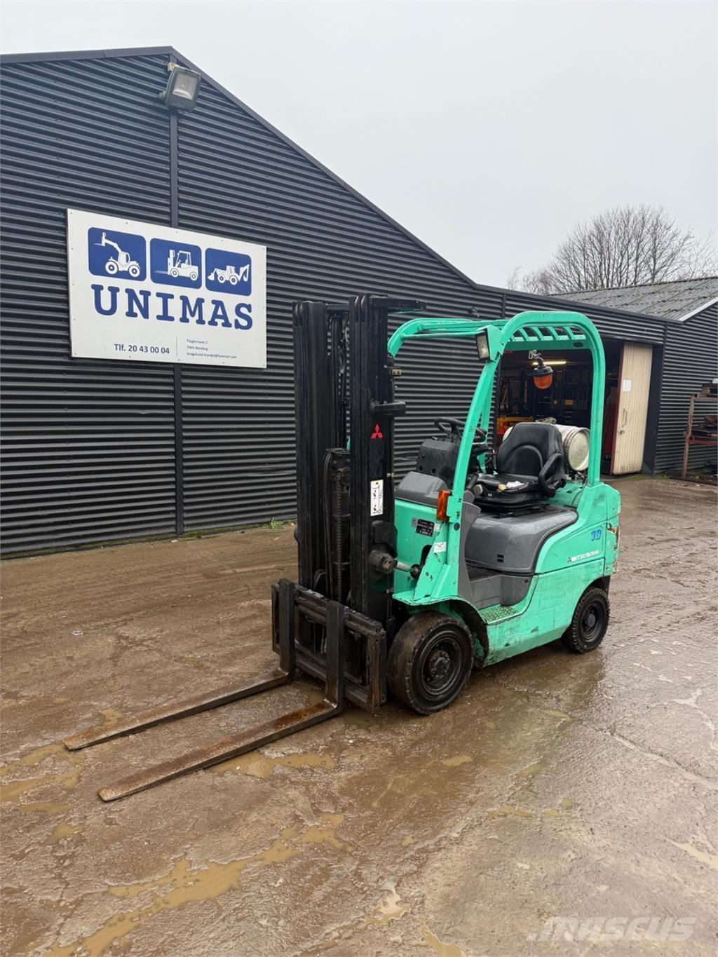 Mitsubishi FG18 LPG tehnika