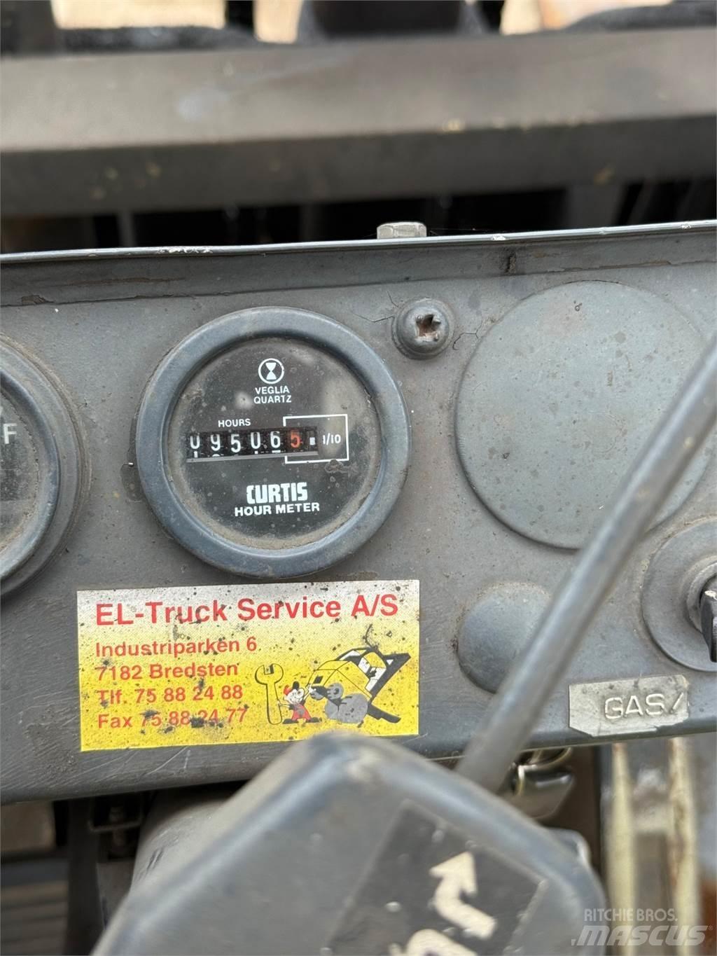 Mitsubishi FG25 LPG tehnika