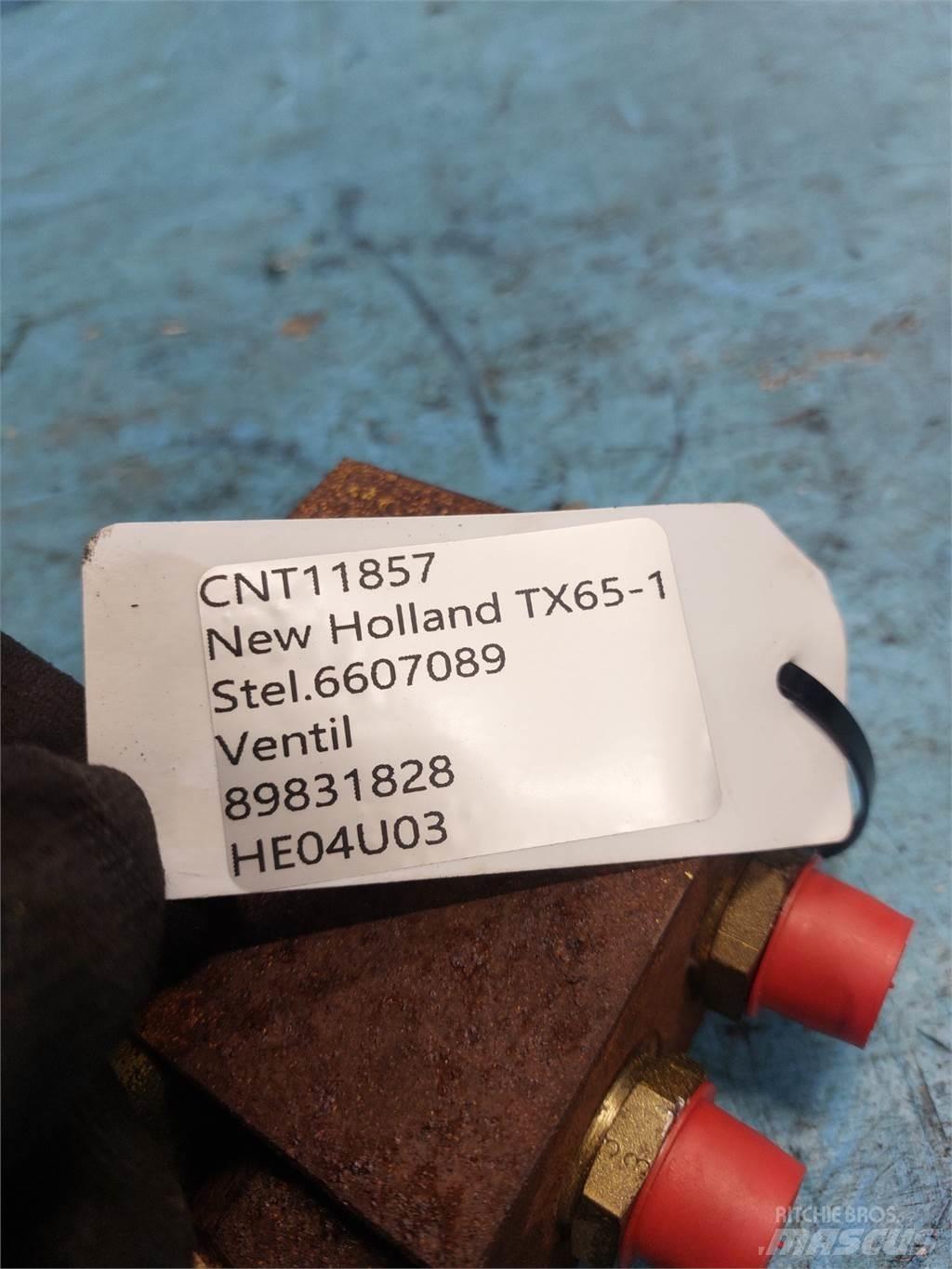 New Holland TX65 Hidraulika