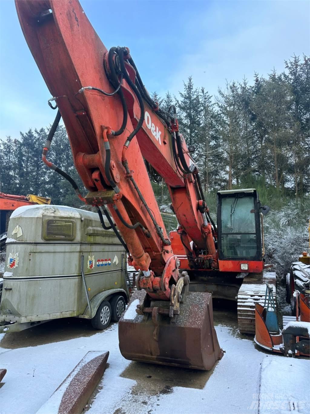 O&K RH8 Kāpurķēžu ekskavatori