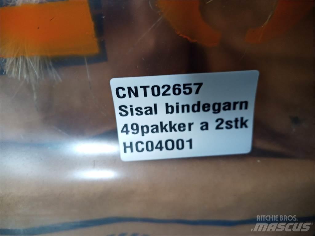  Sisal Bindegarn Cits lopbarības novācēju, kombainu aprīkojums