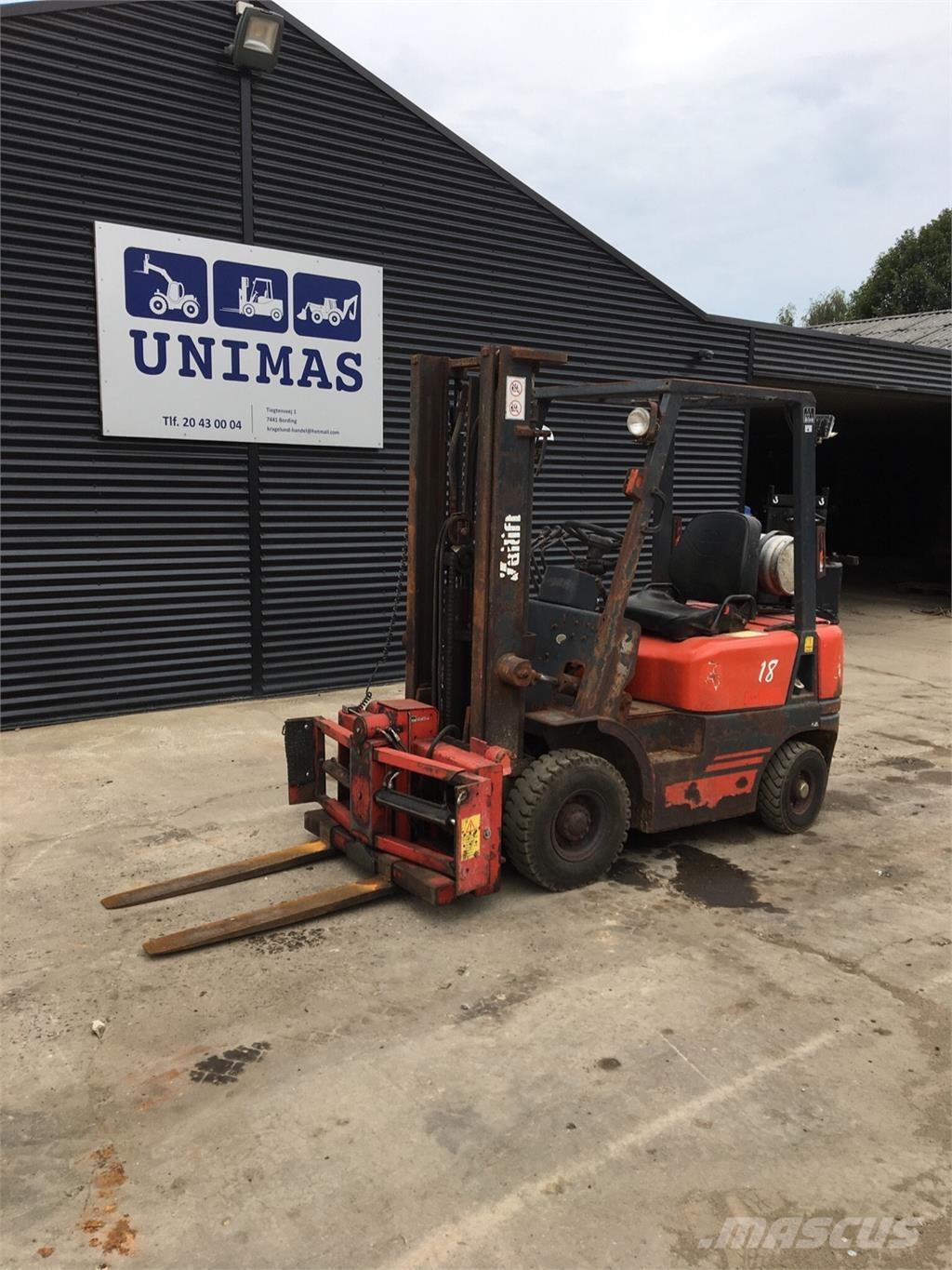 Tailift FG18 LPG tehnika