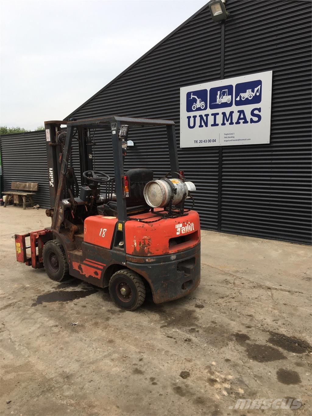 Tailift FG18 LPG tehnika