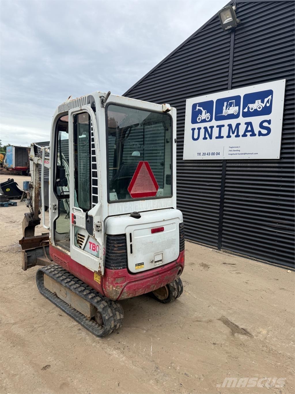 Takeuchi TB016 Mini ekskavatori < 7 t