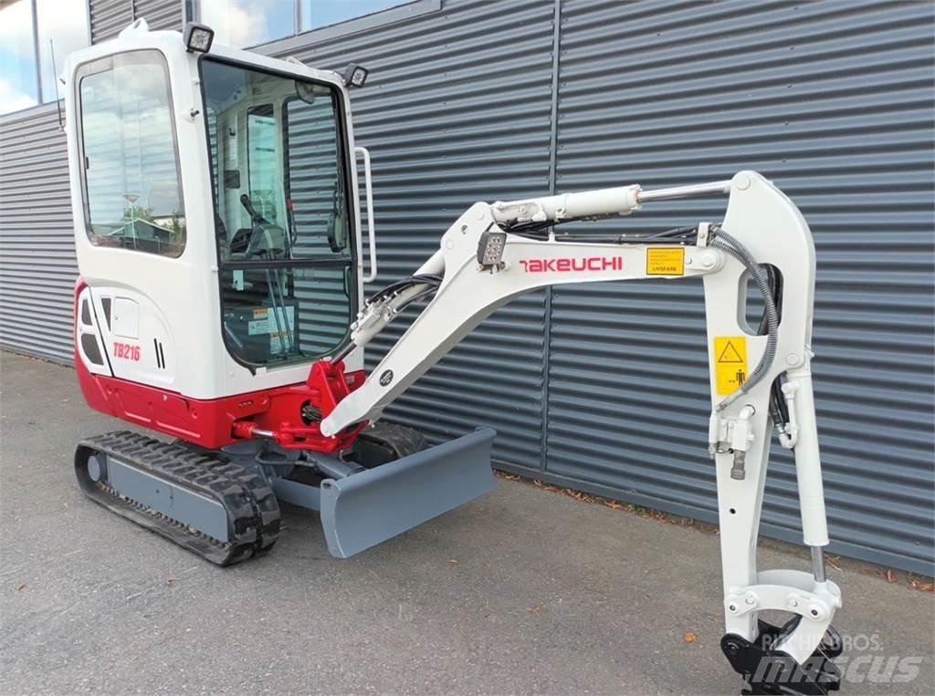 Takeuchi tb216 Mini ekskavatori < 7 t