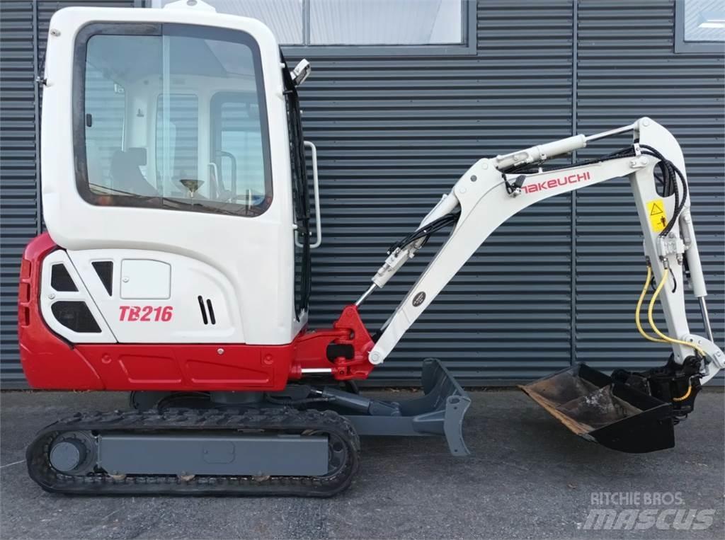 Takeuchi tb216 Mini ekskavatori < 7 t