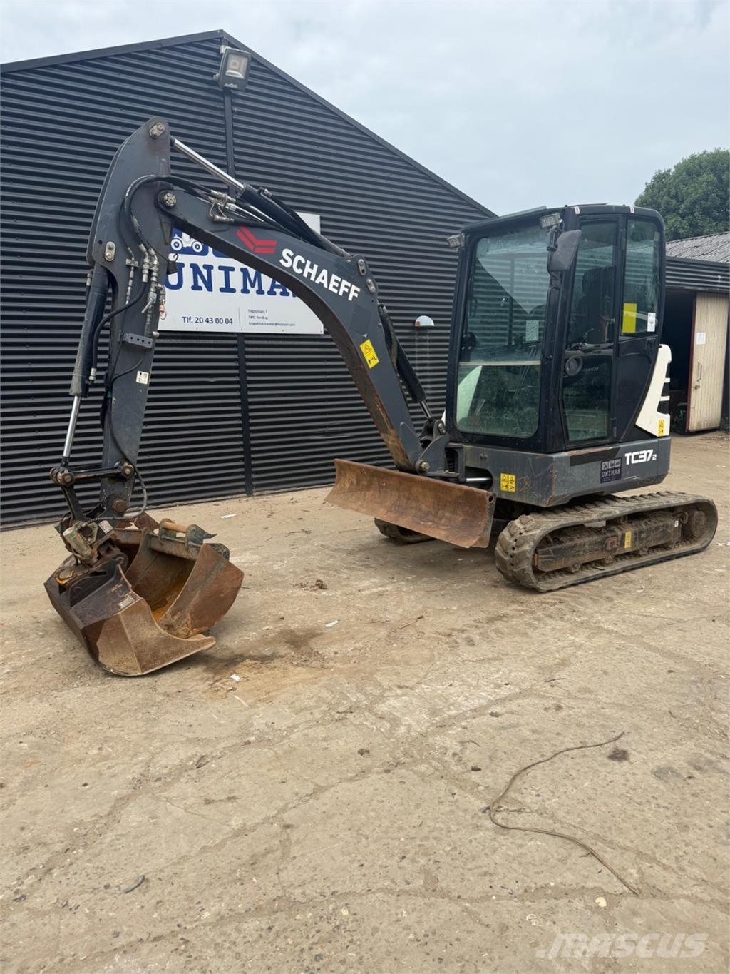 Terex TC37 Mini ekskavatori < 7 t