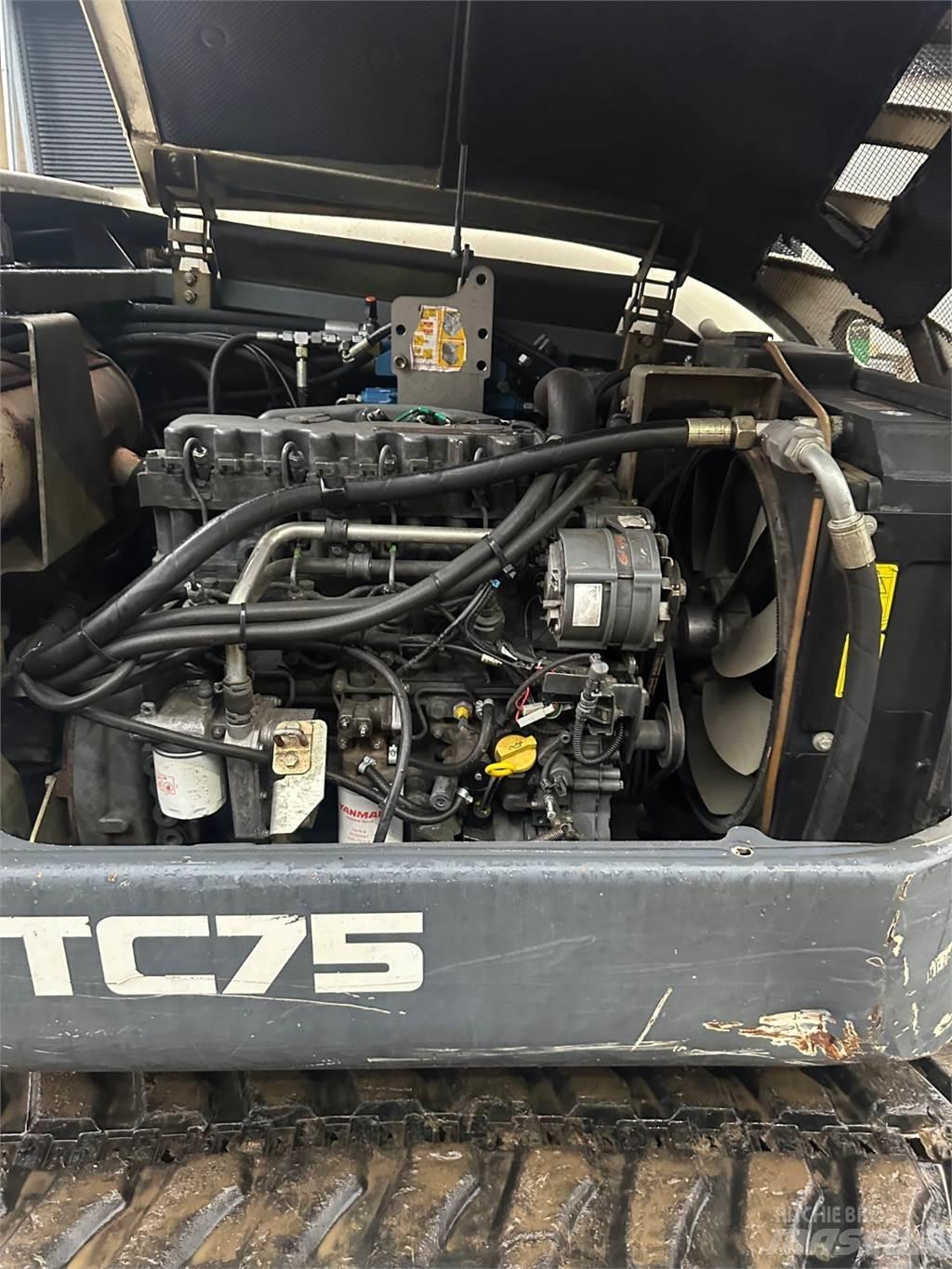 Terex TC75 Kāpurķēžu ekskavatori