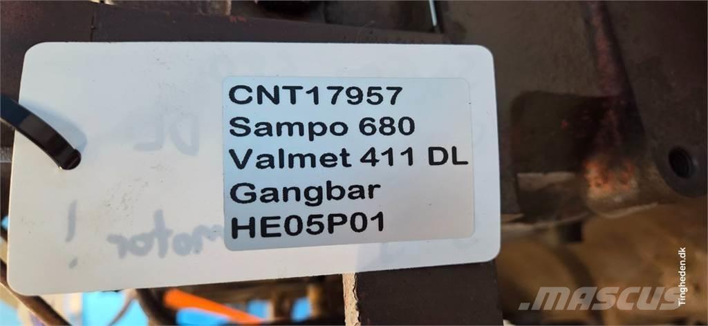 Valmet 411DL Dzinēji
