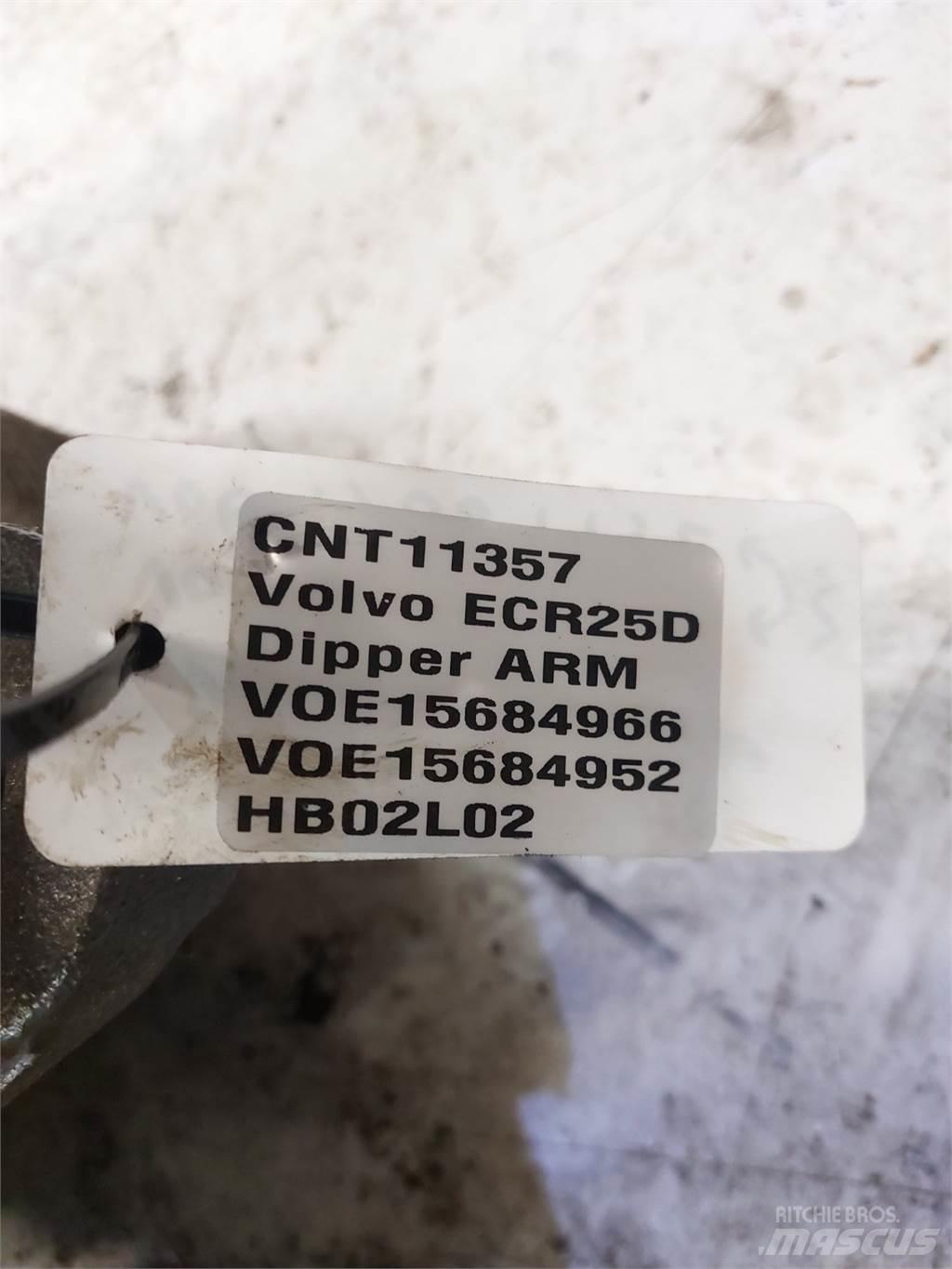 Volvo ECR25D Strēles un kausi